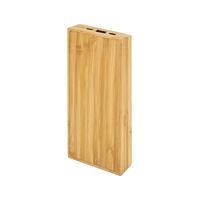 POWERBANK SOLARE DA 8000 mAh in BAMBOO